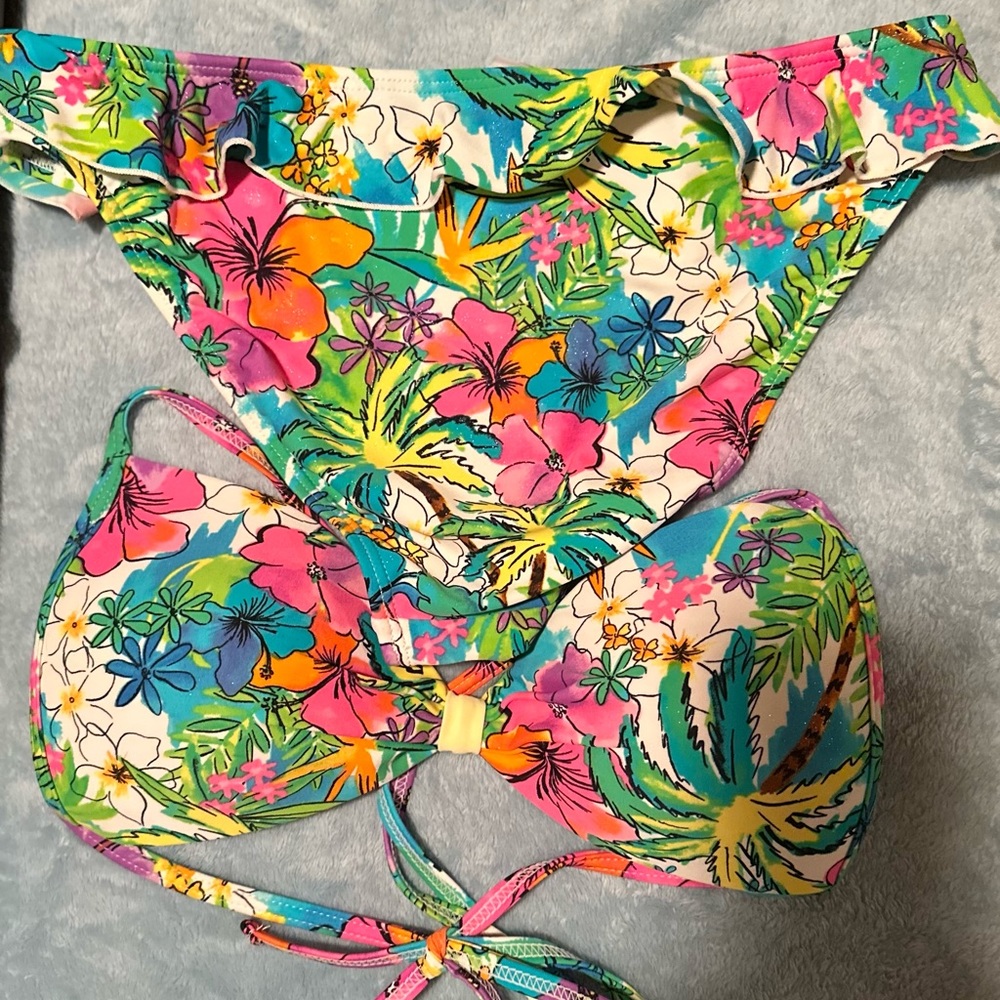 Malibu brand  bikini set large swim